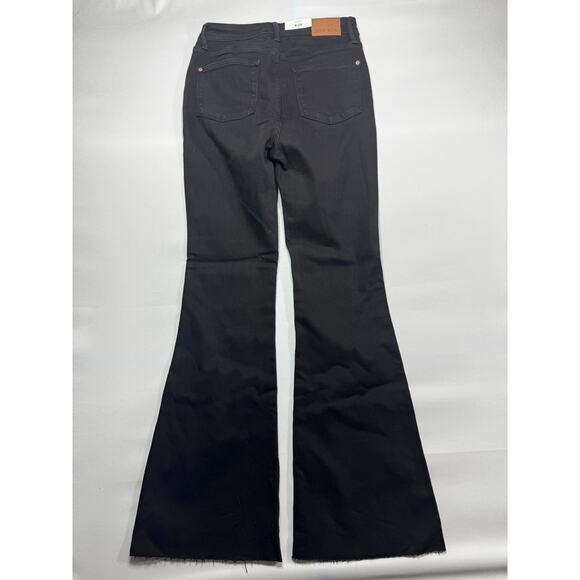 NWT Judy Blue Women's High Waist Flare Black Stretch Denim Jeans - Sz 9 (29x33) - Picture 2 of 6